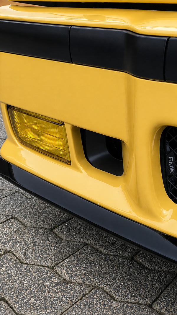 Écope pare-choc BMW M3 E36 — sortie 76 mm