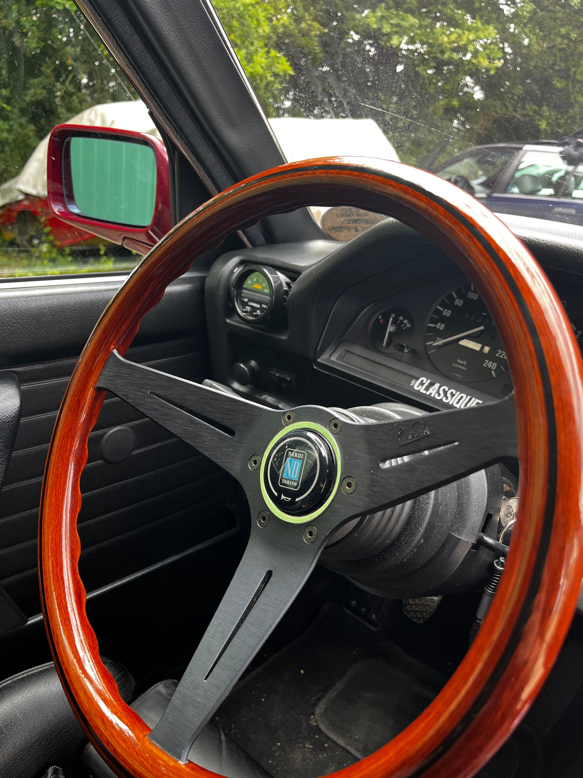 Support manomètre 52 mm BMW E30 petite grille