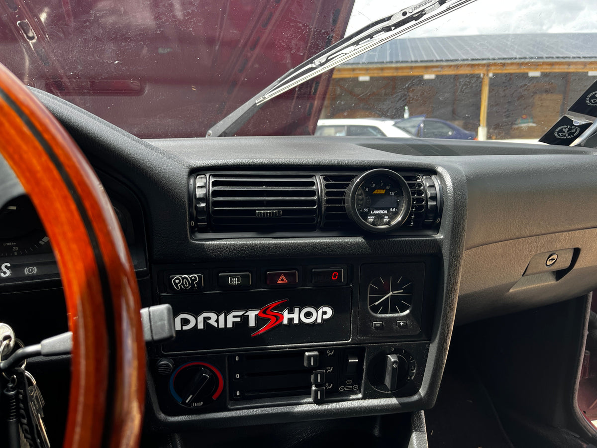 Support manomètre 52 mm BMW E30 petite grille