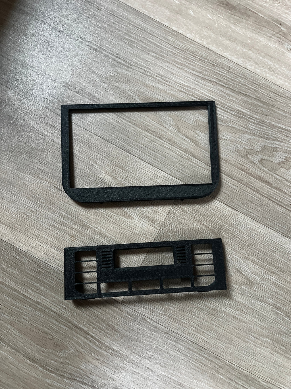 Kit façade Double DIN BMW E36 avec délocalisation de la climatisation (vue 2)
