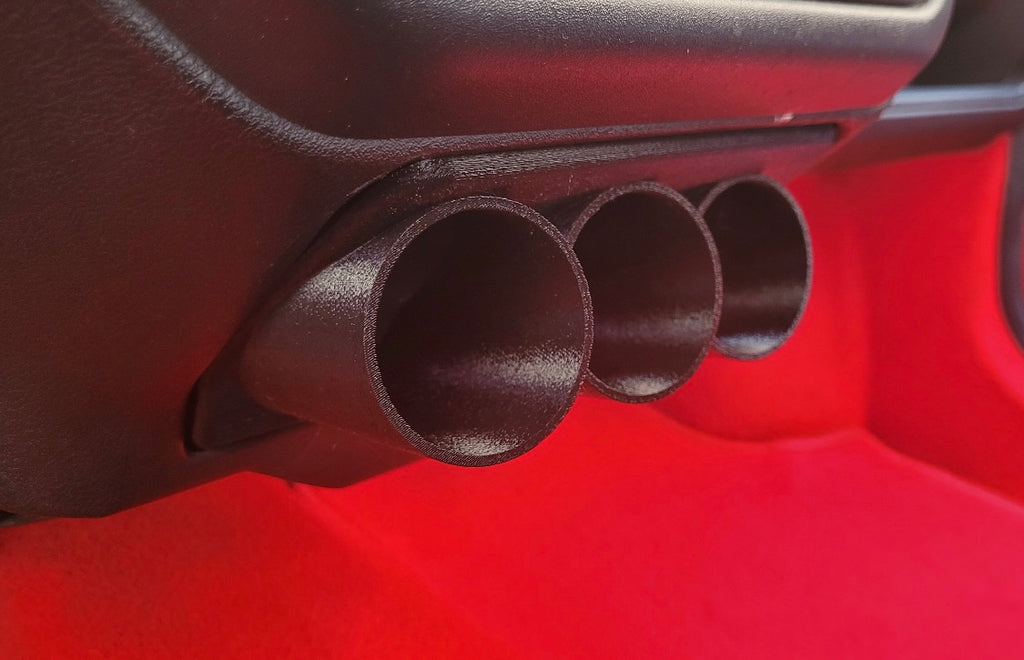 Support 2 ou 3 manomètres 52 mm Peugeot 106 Phase 1 et 2 (vue 11)