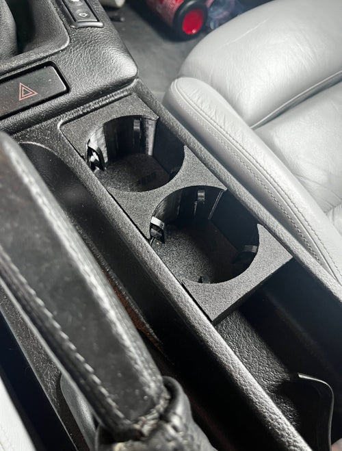 Porte-gobelet BMW E36 et Z3 en remplacement du cendrier