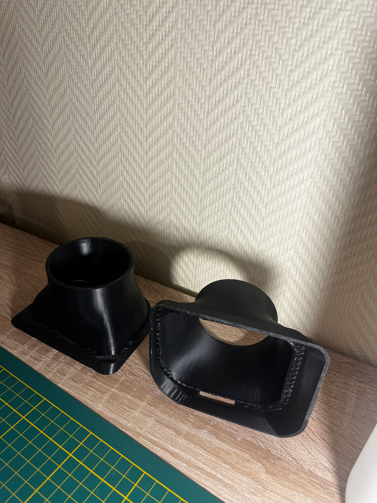 Écope de pare-choc BMW M3 E36 sortie 76 mm imprimée en 3D (vue 2)